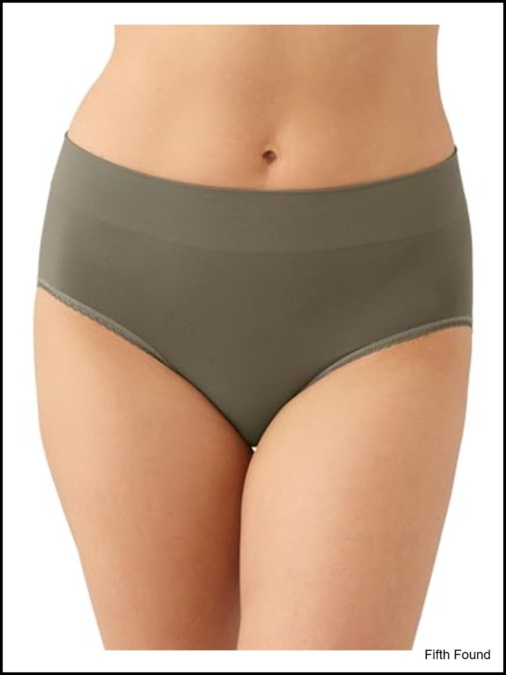 Seamless Brief Panty Full Coverage Stretch